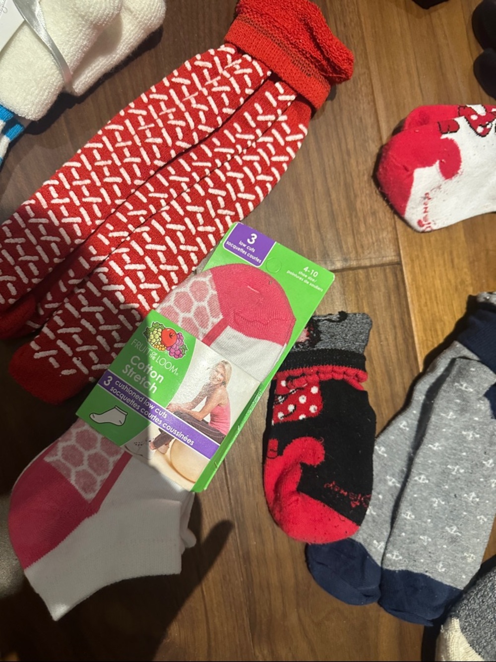 Set of 21 socks. Men’s and woman’s variety. Various brands.